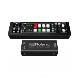 V-1HD STR Kit que incluye la Video Switcher V-1HD + Capturadora de video para Streaming por ROLAND